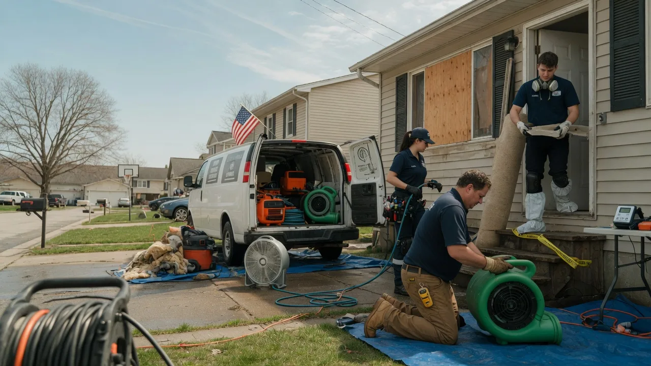 Water Damage Restoration in Belle Valley, OH near me